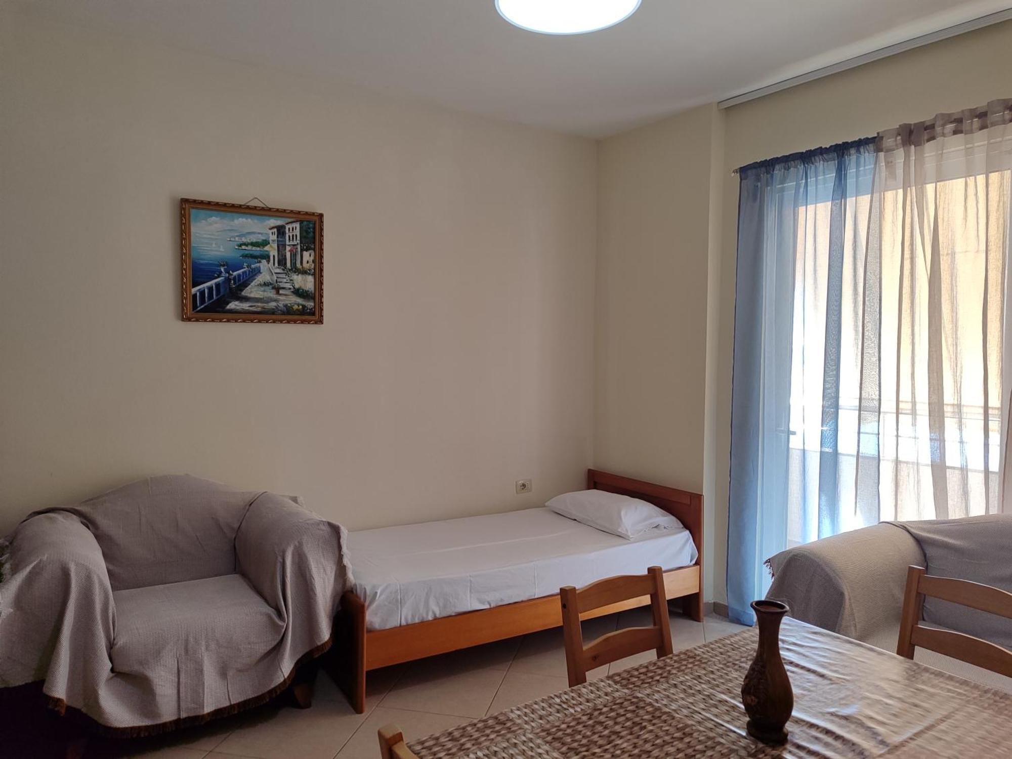 Seaview Apartment Detjoni Sarande Bagian luar foto