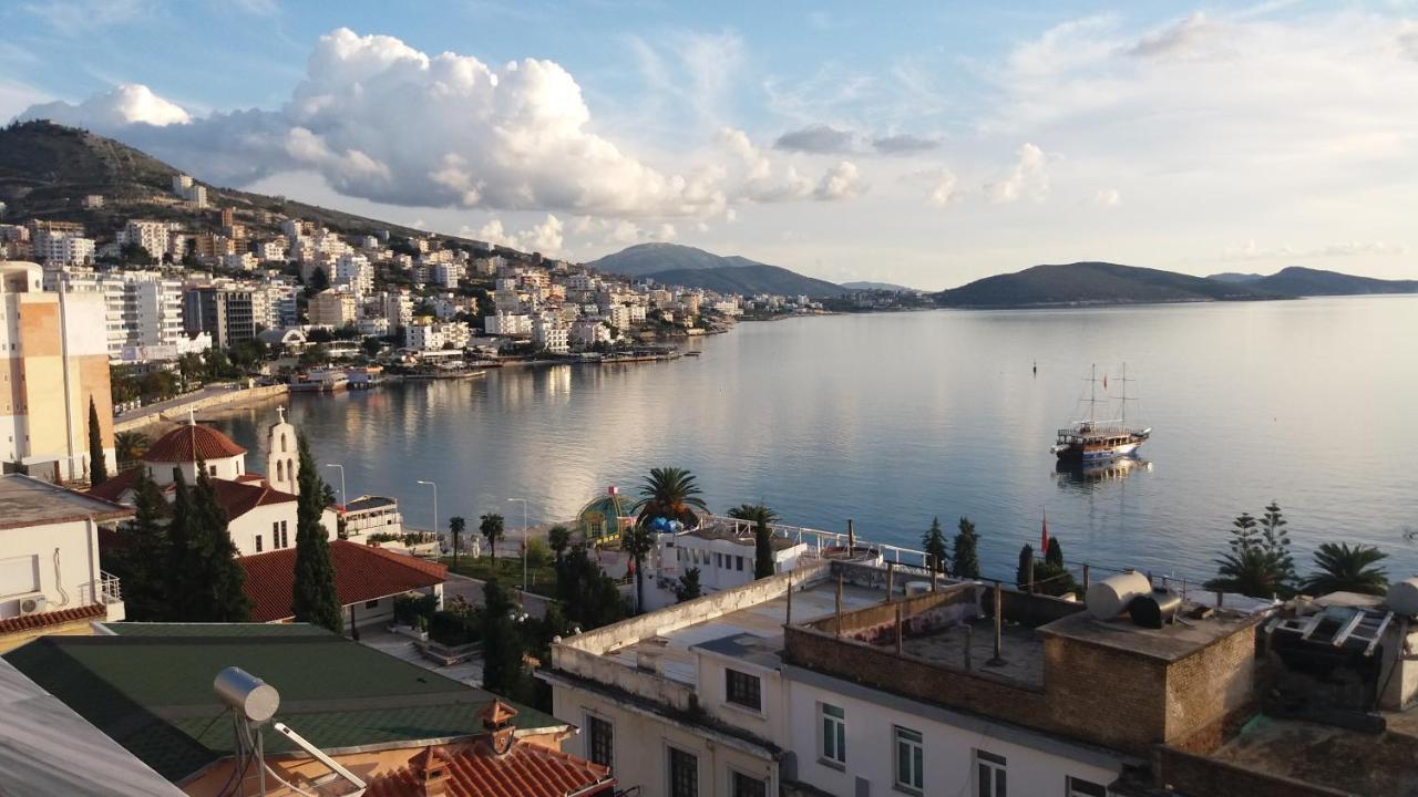 Seaview Apartment Detjoni Sarande Bagian luar foto